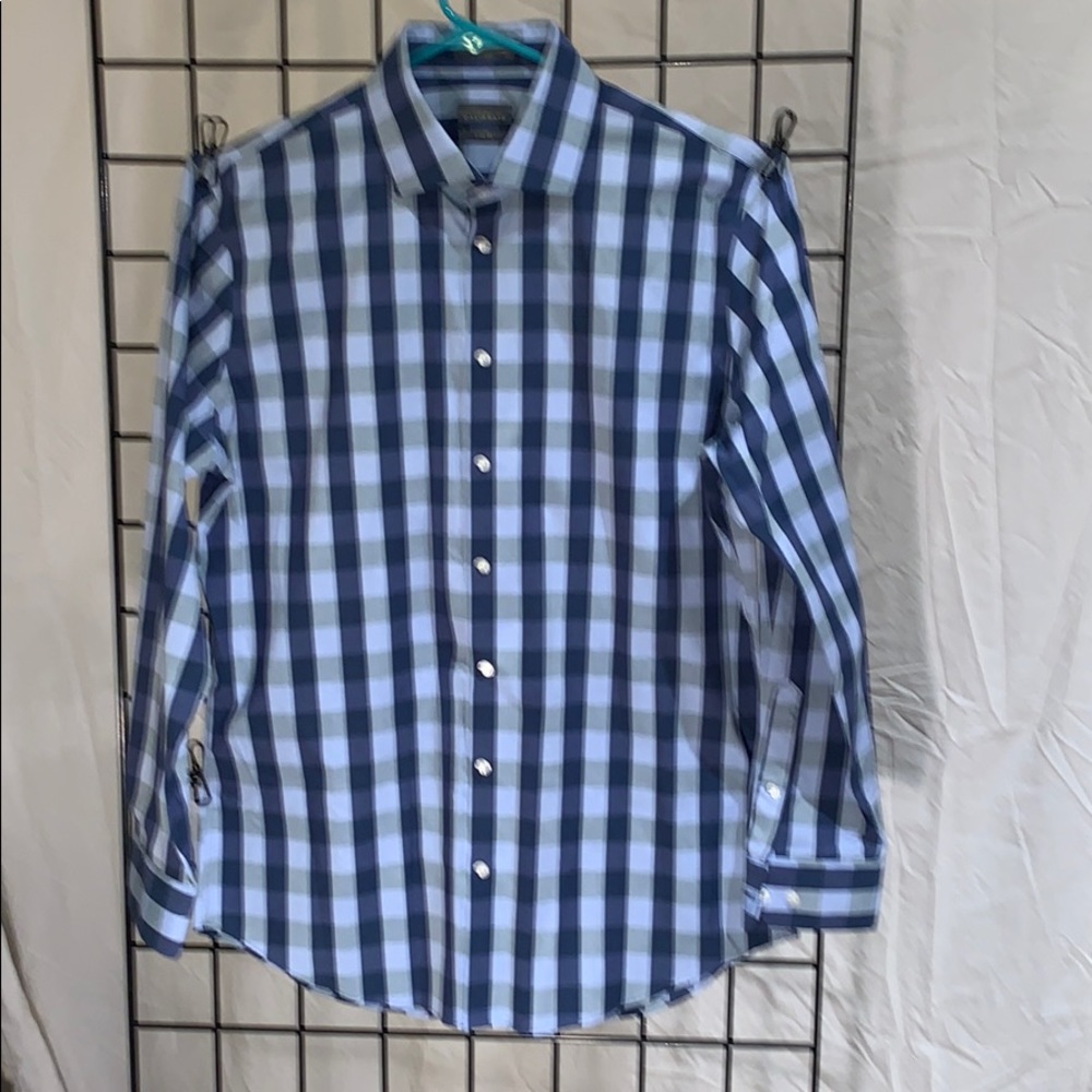 Calibrate men’s casual long sleeve shirt